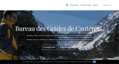 Desktop Screenshot of guides-cauterets.com